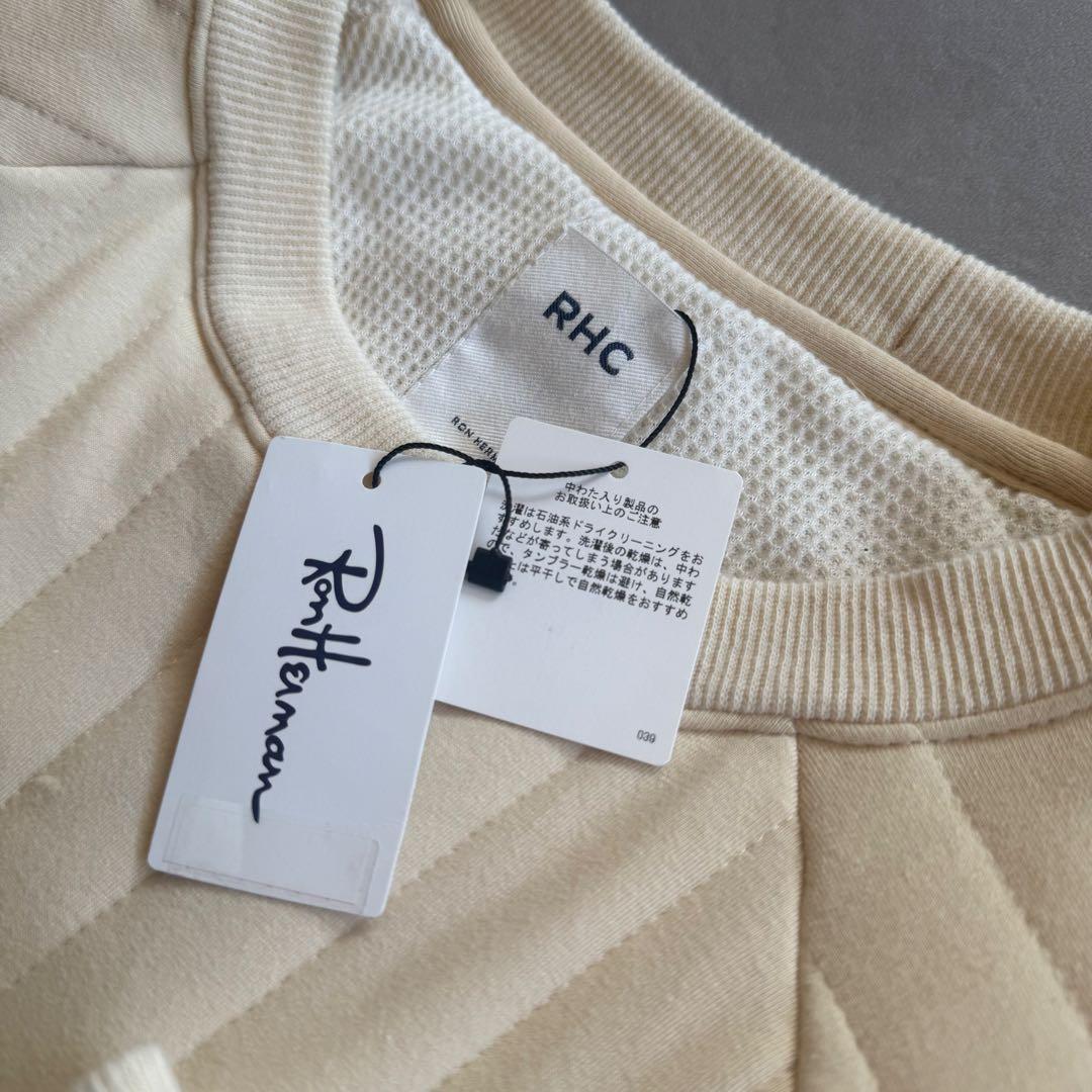 【未使用タグ付✨】RHC Quilt Sweat Shirt スウェット 中綿