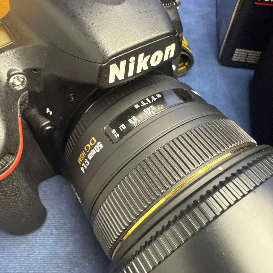 Nikon D750 デジタル一眼レフ + Sigma 50mm+ML-L3