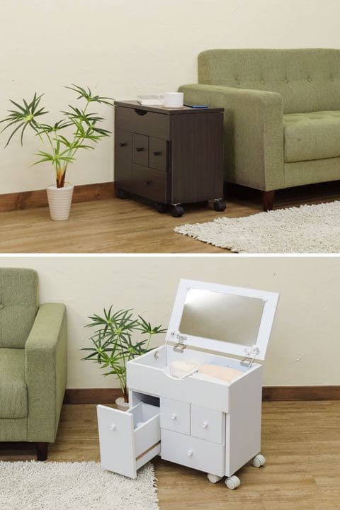 新品　コスメ　ワゴン　ドレッサー　収納　断捨離