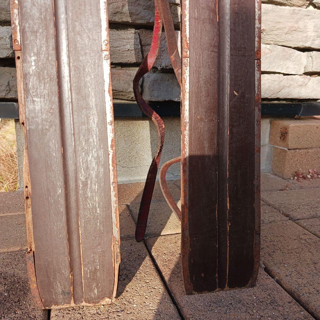 アンティーク　スキー・ストックセット　KANDAHAR　FISCHER