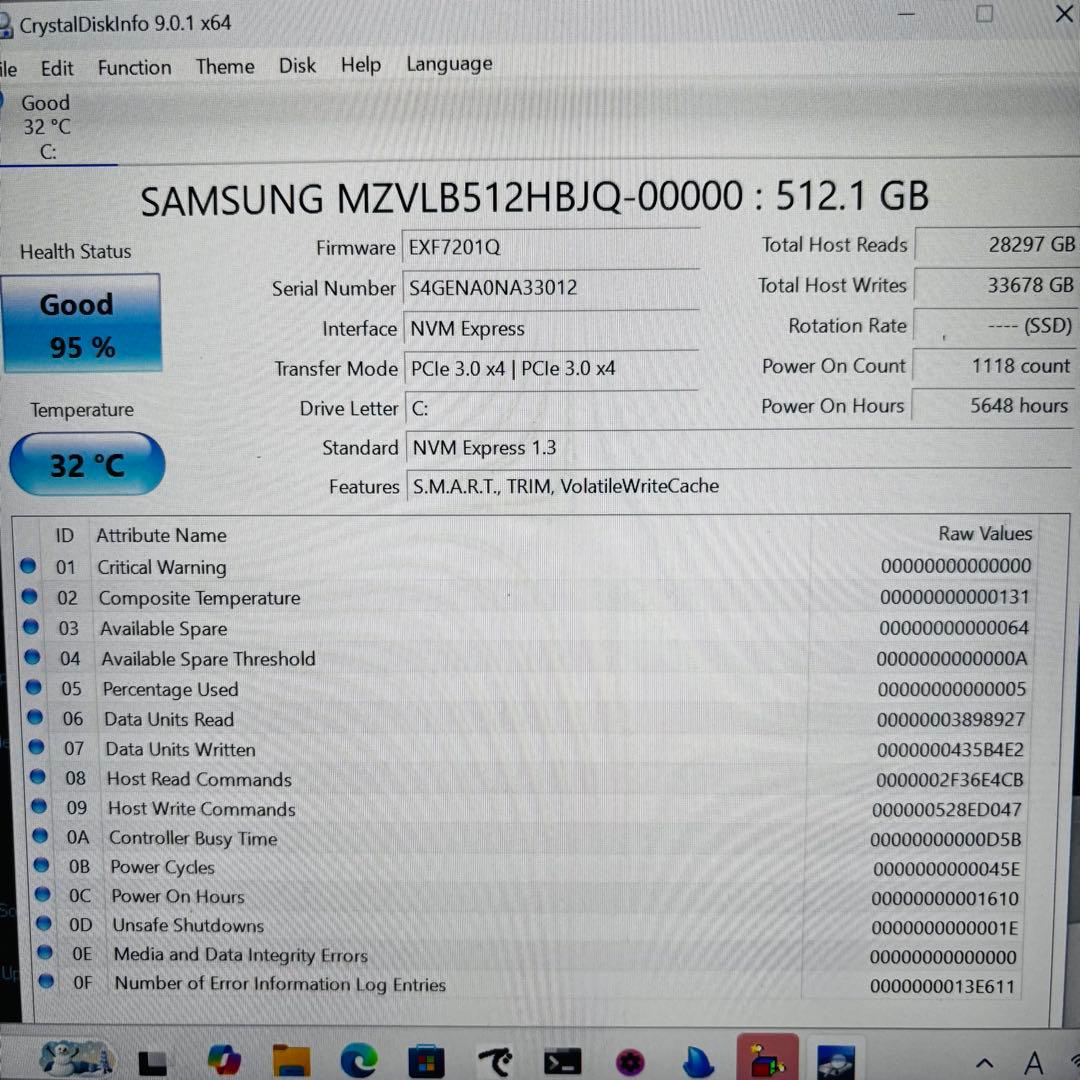 Windowsノート本体 VAIO i5 8GB SSD512 Windows11 Pro
