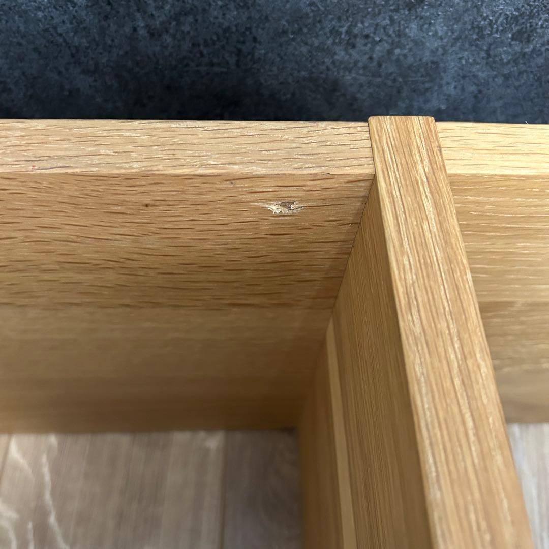 無印良品 スタッキングシェルフ 3段×2列 オーク材