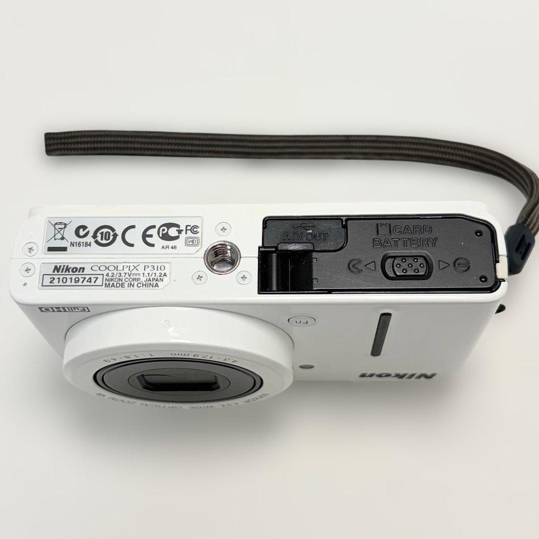 美品✨Nikon COOLPIX P310 ホワイト 送料無料 匿名配送