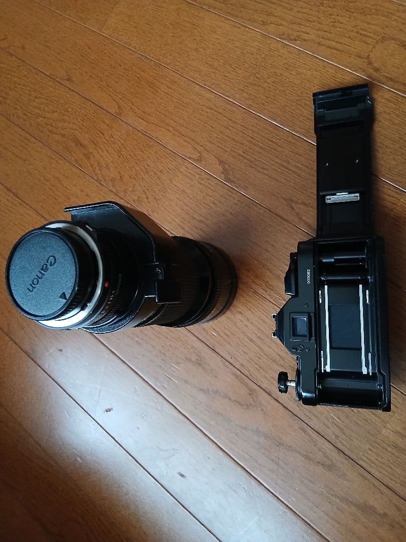 Canon A-1 フィルム一眼レフカメラ FD300mm f4レンズ付き