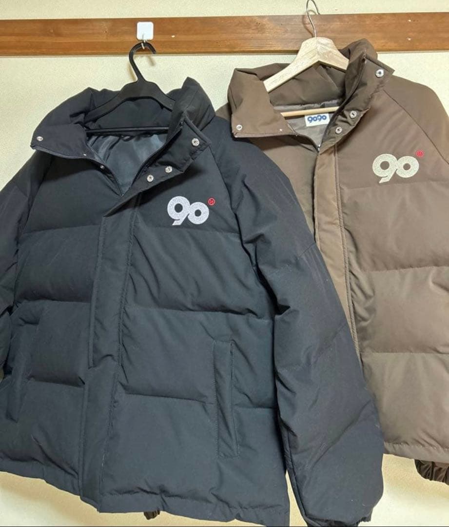 9090 Logo Rich Puffer Jacket パファージャケットM