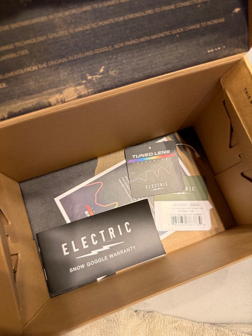 Electric goggle／ KLEVELAND Ⅱ