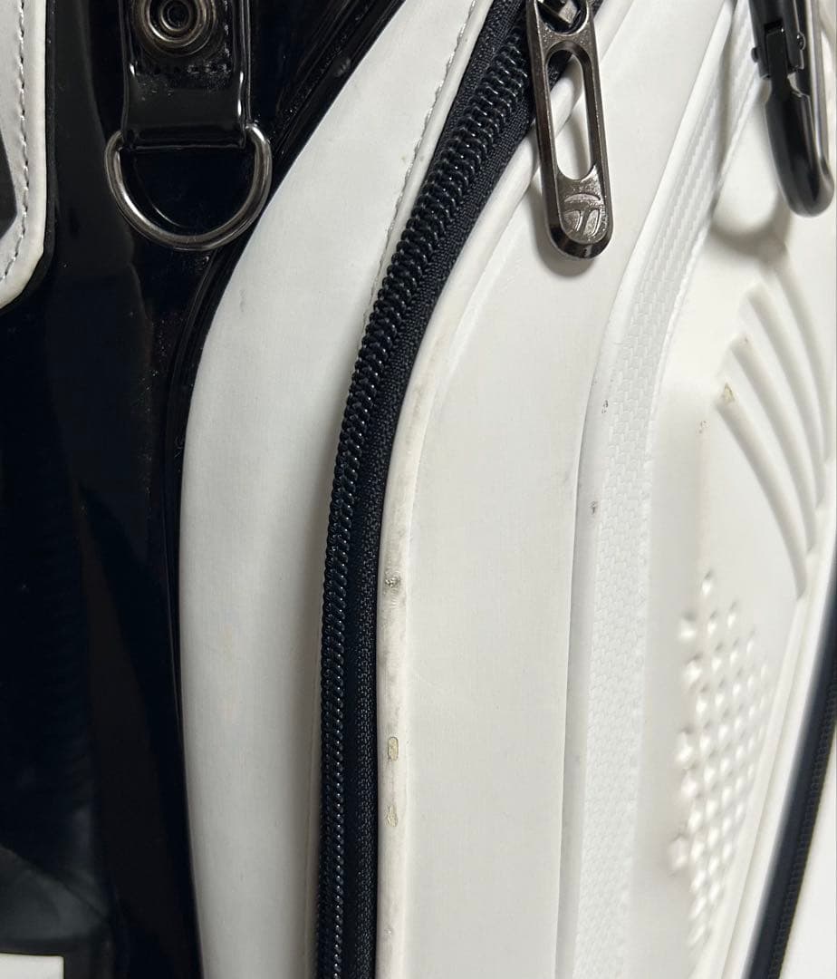 テーラーメイド　キャディバッグ　オーステック 9.5型　ホワイトブラック