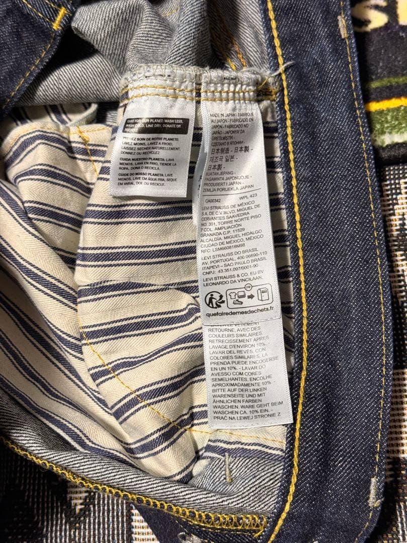 心*藤様 【美品】濃紺 LEVI'S リーバイス S501 XX 大戦 W36