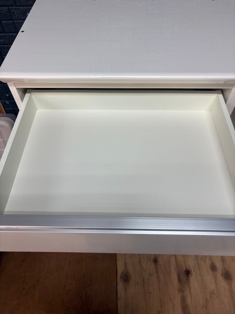 キッチンカウンター 100cm 引き出し 食器棚 ロータイプ 収納