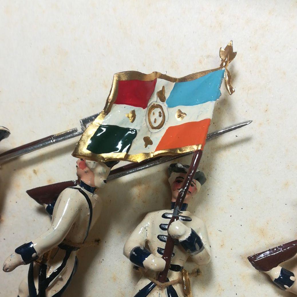 GBG Mignot　ミニュ社　鉛人形　フランス　兵士　トゥレーヌ連隊　置物