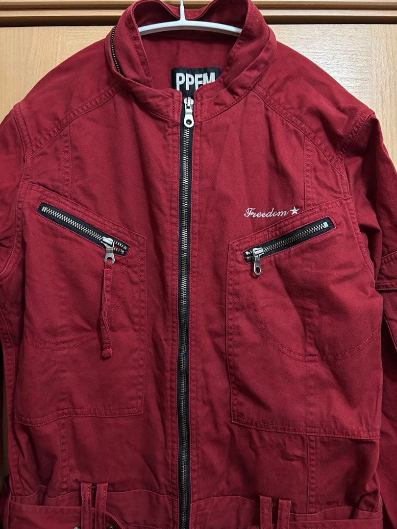 PPFM Bondage Skull ボンテージパンツ　オーバーオール