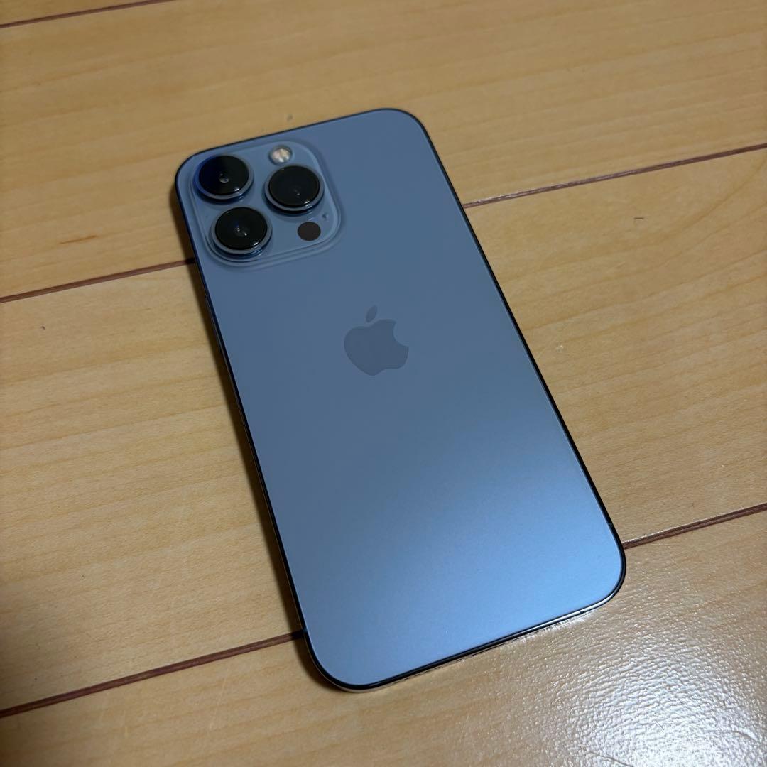 【美品】Apple iPhone 13 Pro 256GB シエラブルー