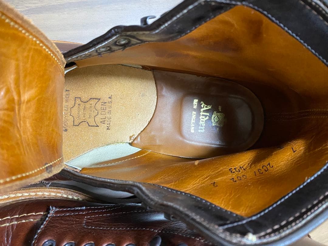 オールデン インディブーツ403 7D