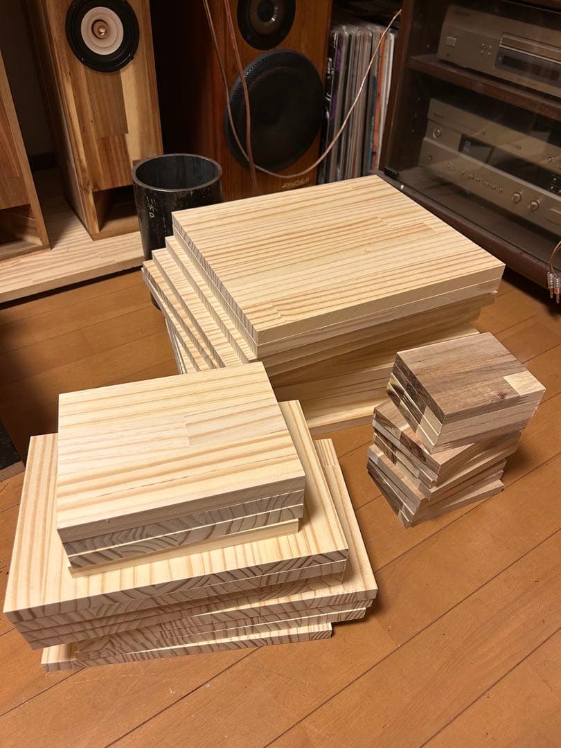 自作スピーカー ホーンツイーター2WAYバスレフ型