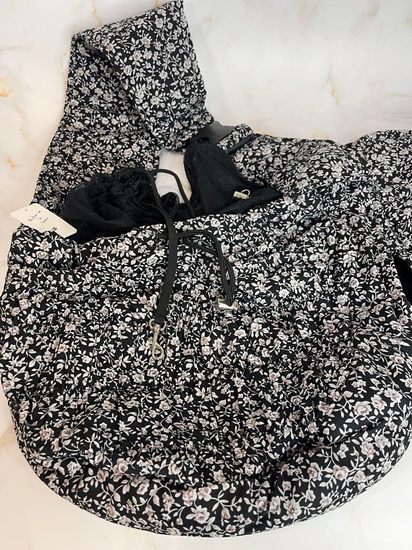 【新品】as know as de wan★小花柄シャーリングスリング M