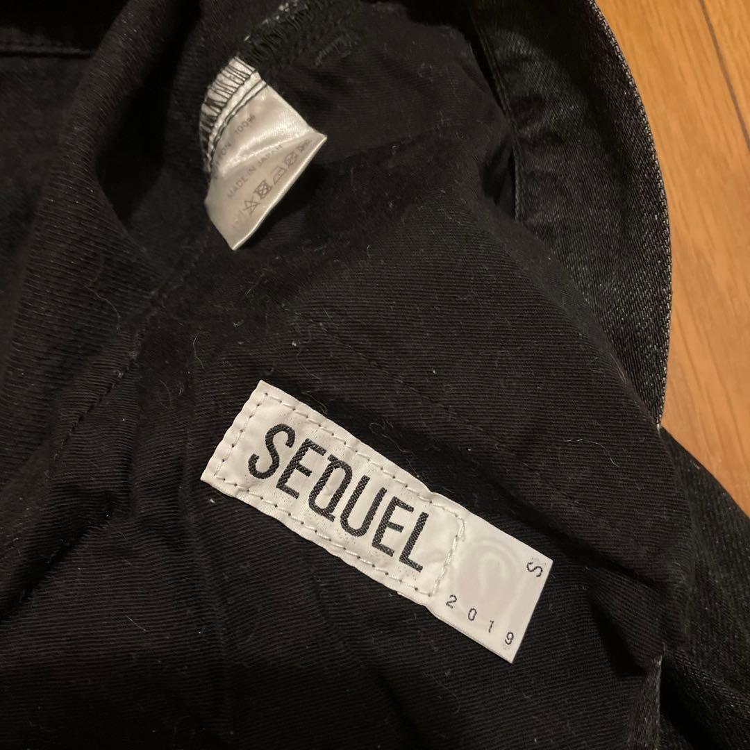 SEQUEL × FRAGMENT DESIGN ブラックデニム2019AW