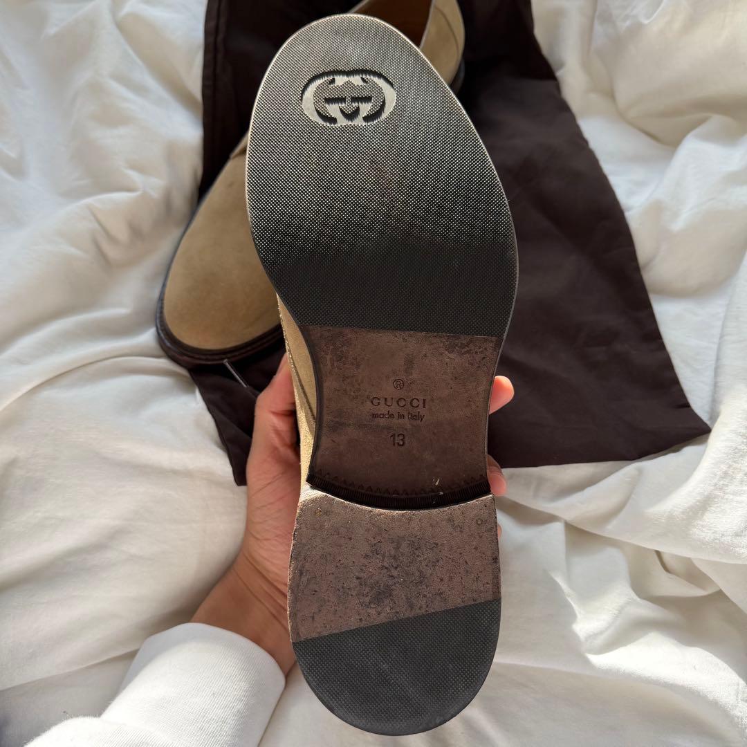 GUCCI スエード　シューズ　革靴