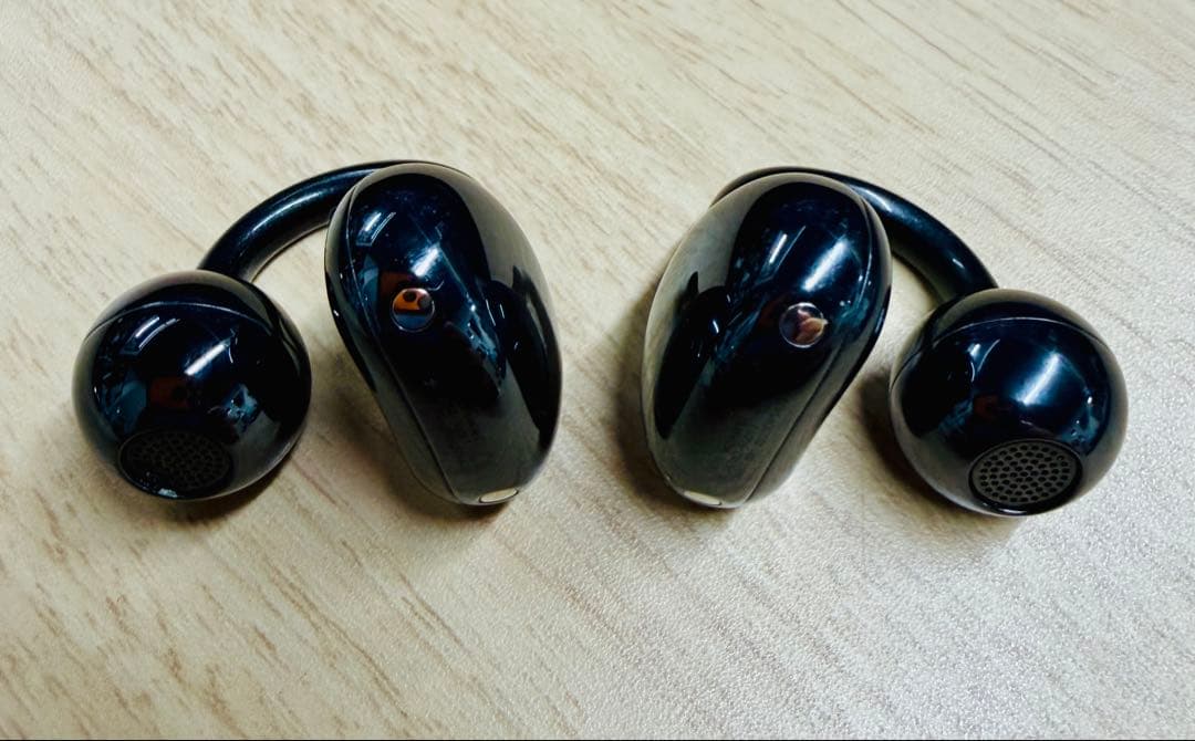 Huawei FreeClip ブラック イヤーカフ ワイヤレスイヤホン