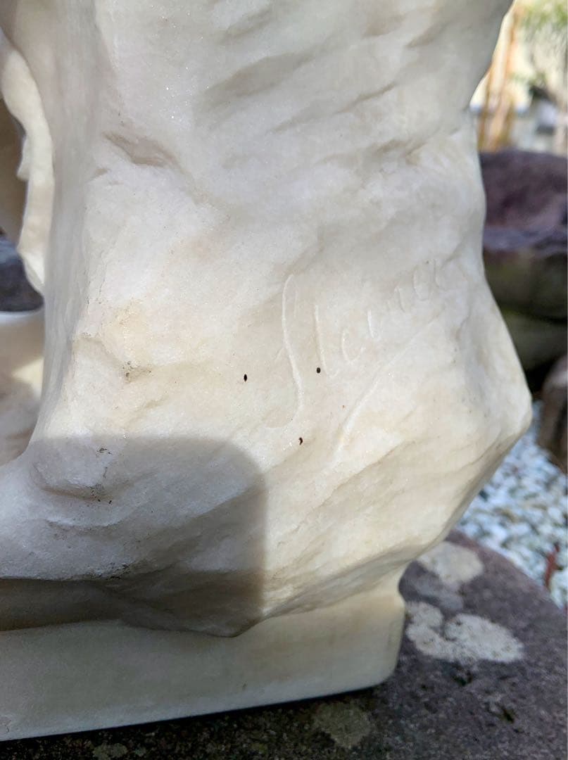 J*C様 Clement-Léopold Steiner 大理石彫刻 キューピッ