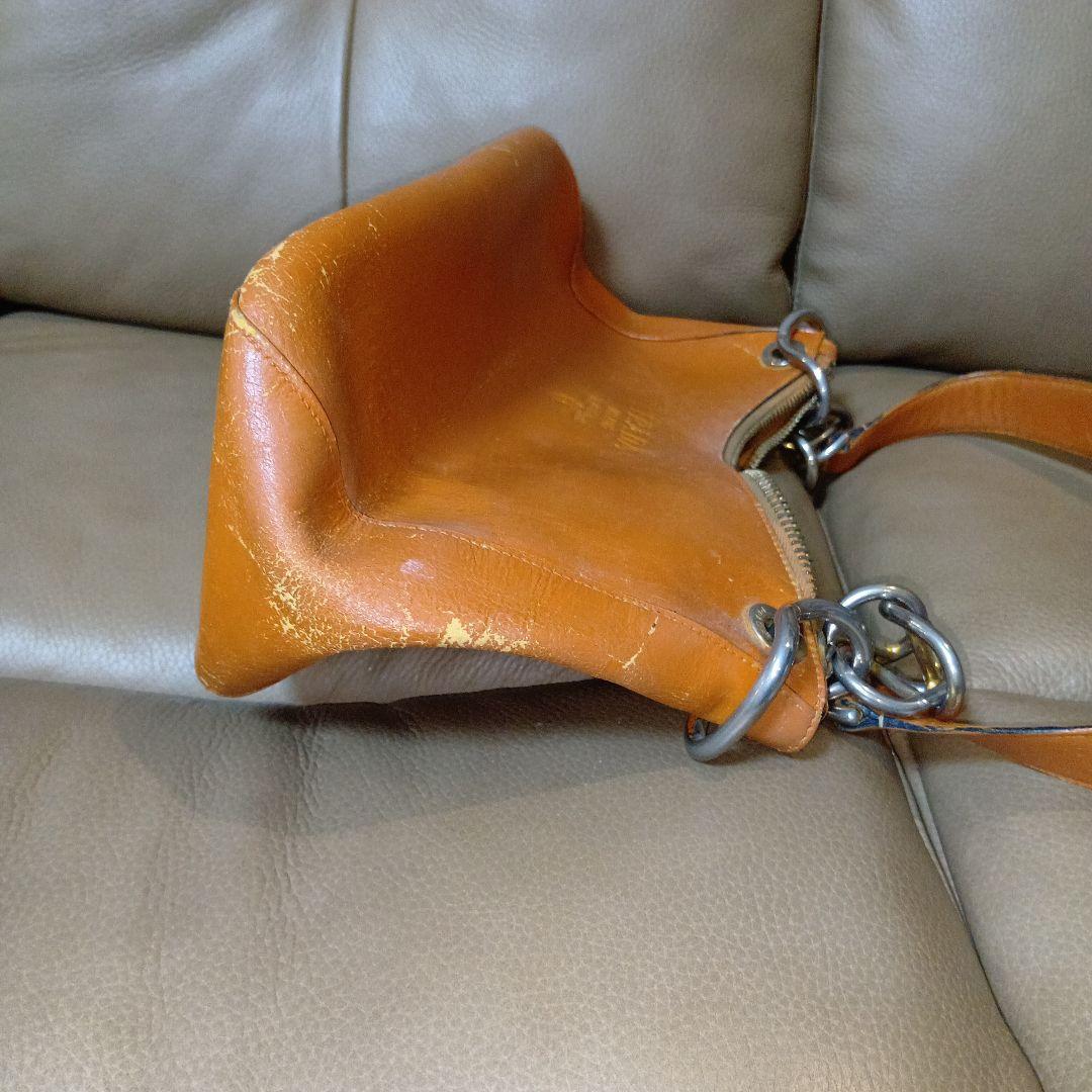 PRADA　プラダ　レザー　チェーン　ショルダーバッグ