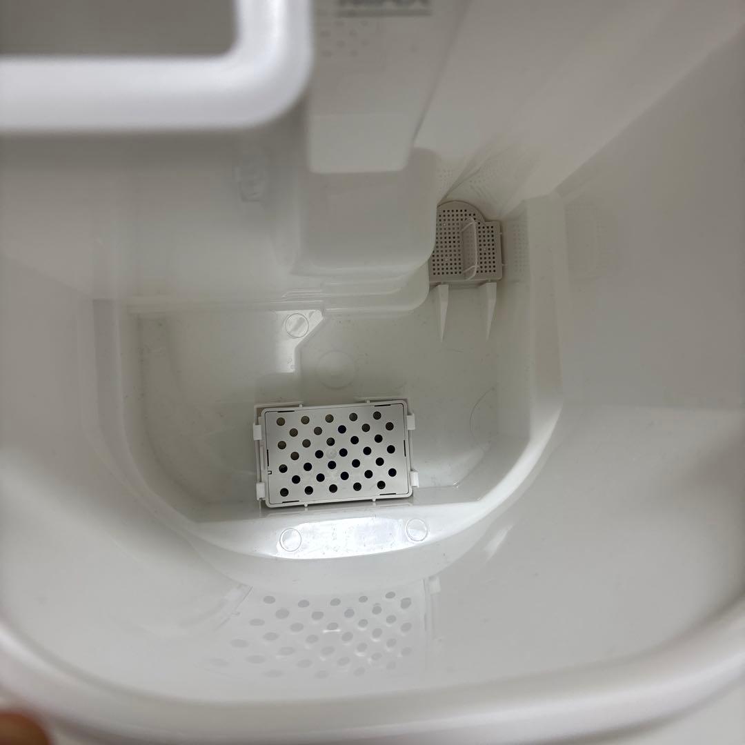 【美品】　アイリスオーヤマ　ハイブリッド　加湿器　ホワイト　白　ハイブリッド式