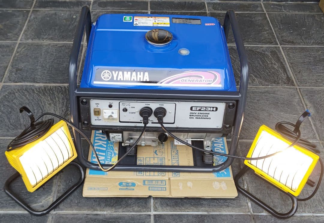 #3 ヤマハ発電機 EF23H 60Hz　　 現地引き取り限定
