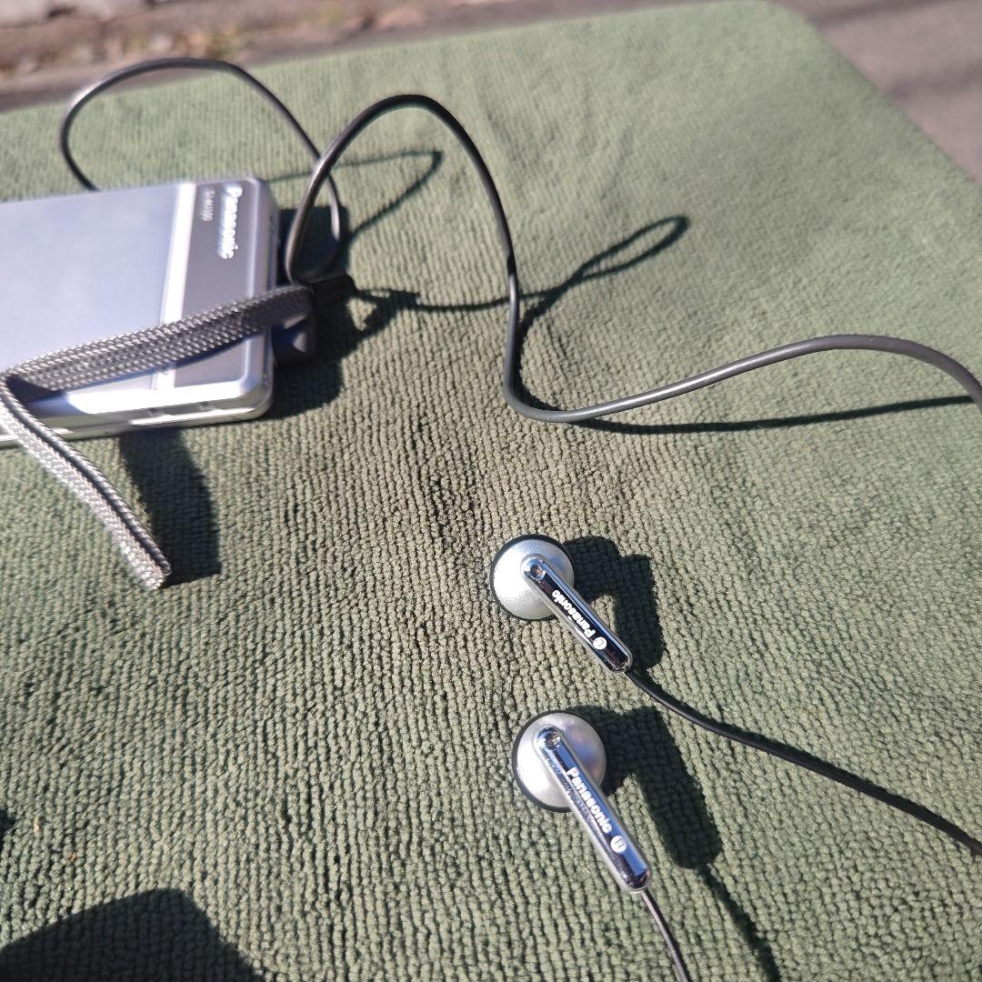 Panasonic ポータブルMDプレーヤー SJ-MJ100-S 充電器セット