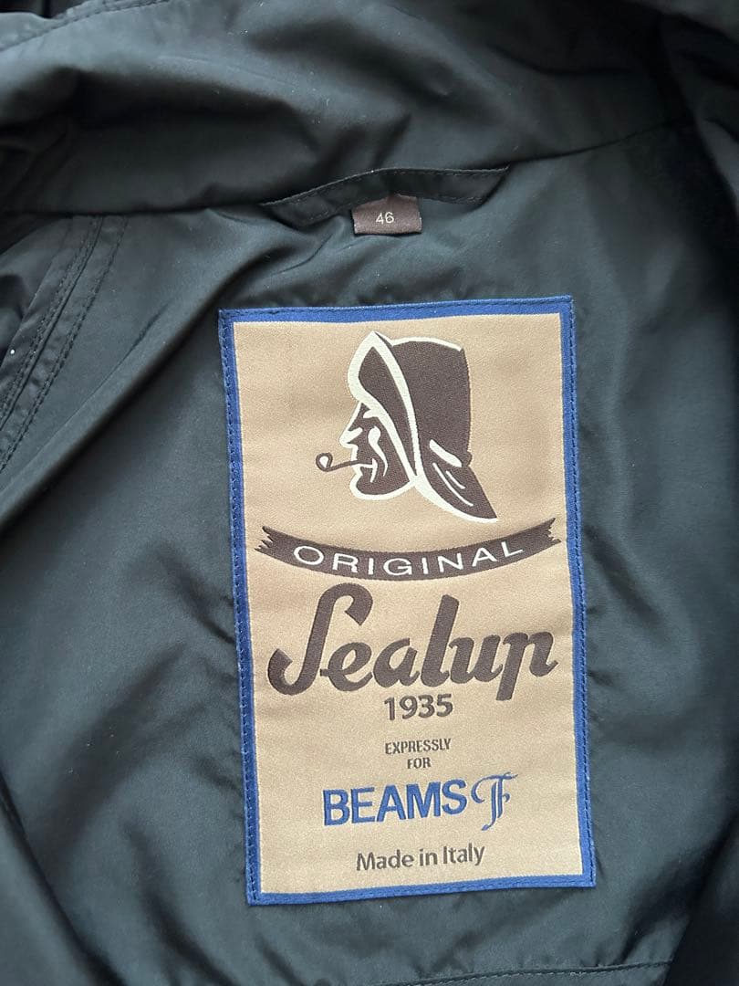 Sealup / 別注 beams f フーデッド ライト ブルゾン