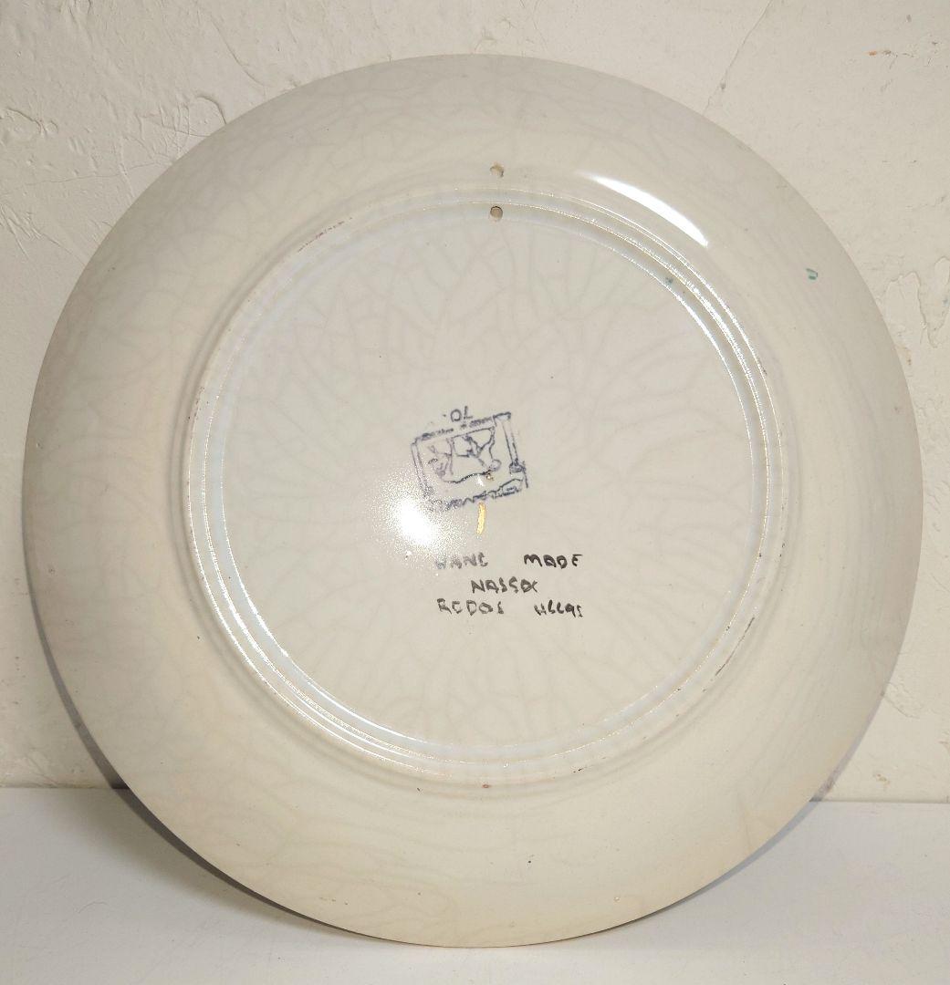 HandMade Nassos Rodos Hellaトナカイ鹿 壁掛けプレート