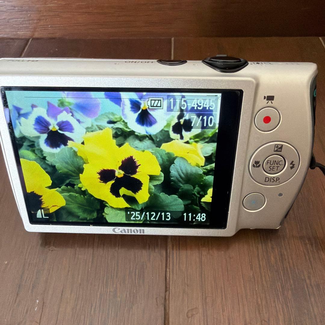 【Canon IXY 600Fデジタルカメラ】シルバー＊付属品複数有