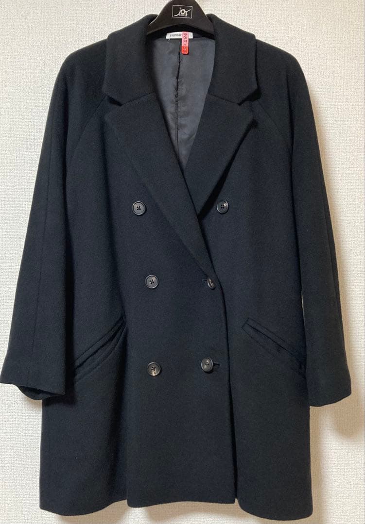 Deuxieme Classe Short Double コート　 カシミヤ混