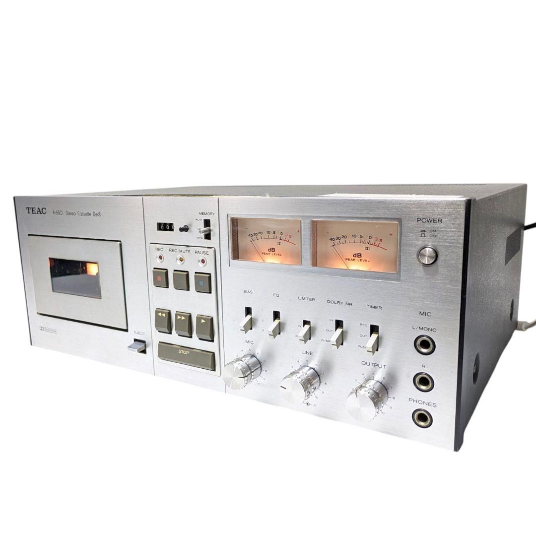 ＊現状品＊ 1970年代の高級カセットデッキ。音と所有する喜びをあなたに。