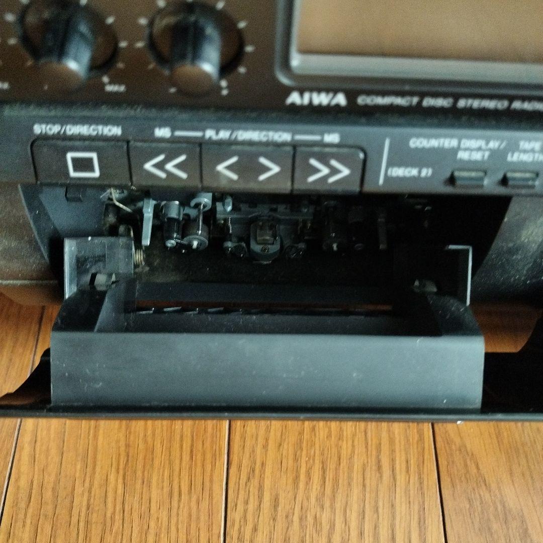 【当時物】AIWA　CSD-XR90　コンパクトディスクステレオ　ラジカセ