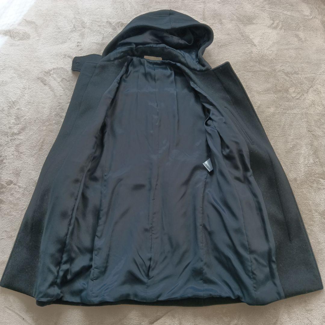 【美品】BALENCIAGA ダッフルコートブラック メンズ　48