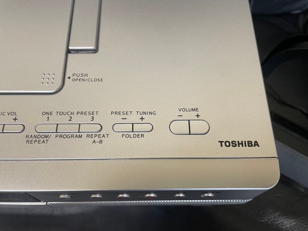 東芝 TY-AK21ハイレゾ対応CDラジカセ AUREX(オーレックス)