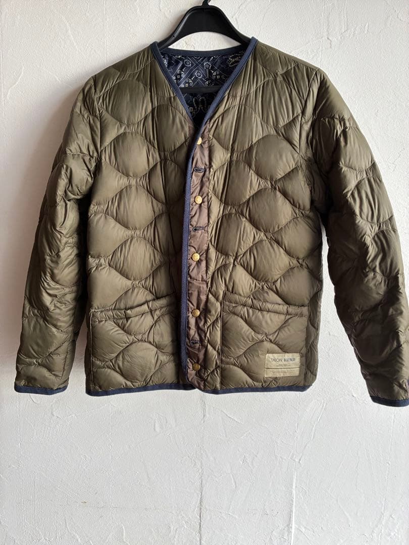 【値下げ】美品⭐︎TAION×BLUEBLUE ダウンフィールドモッズコート