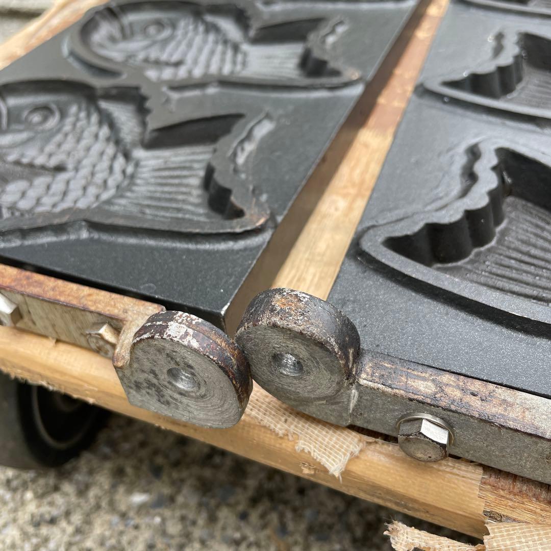 たい焼き器 12匹焼ける　1セット　55.5×32