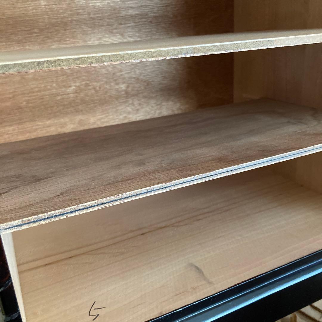 【高級・総桐・未使用品】静華シリーズ 3段チェスト 牡丹線彫 鎌倉彫 三交百貨店