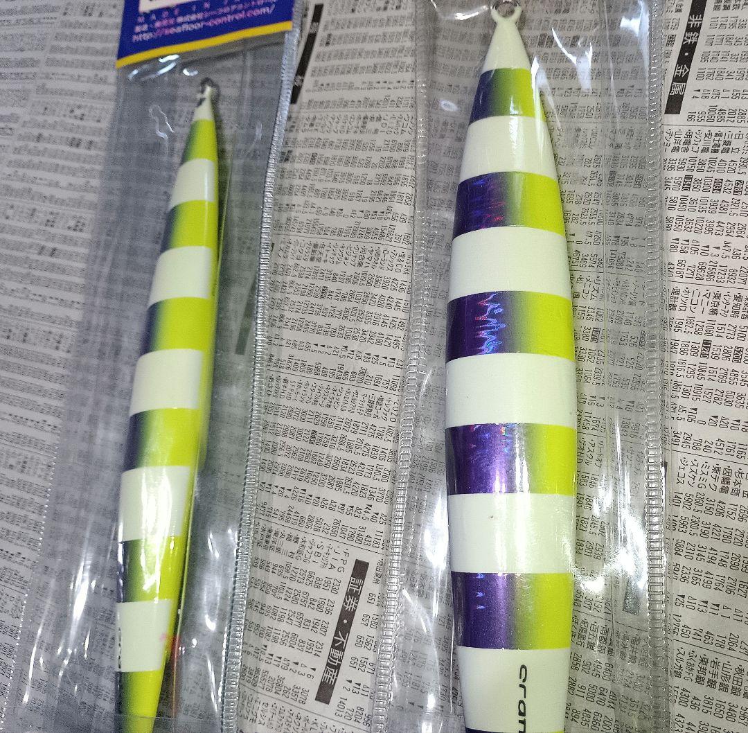 SEAFLOOR CONTROL crankyメタルジグ オリカラ450.500