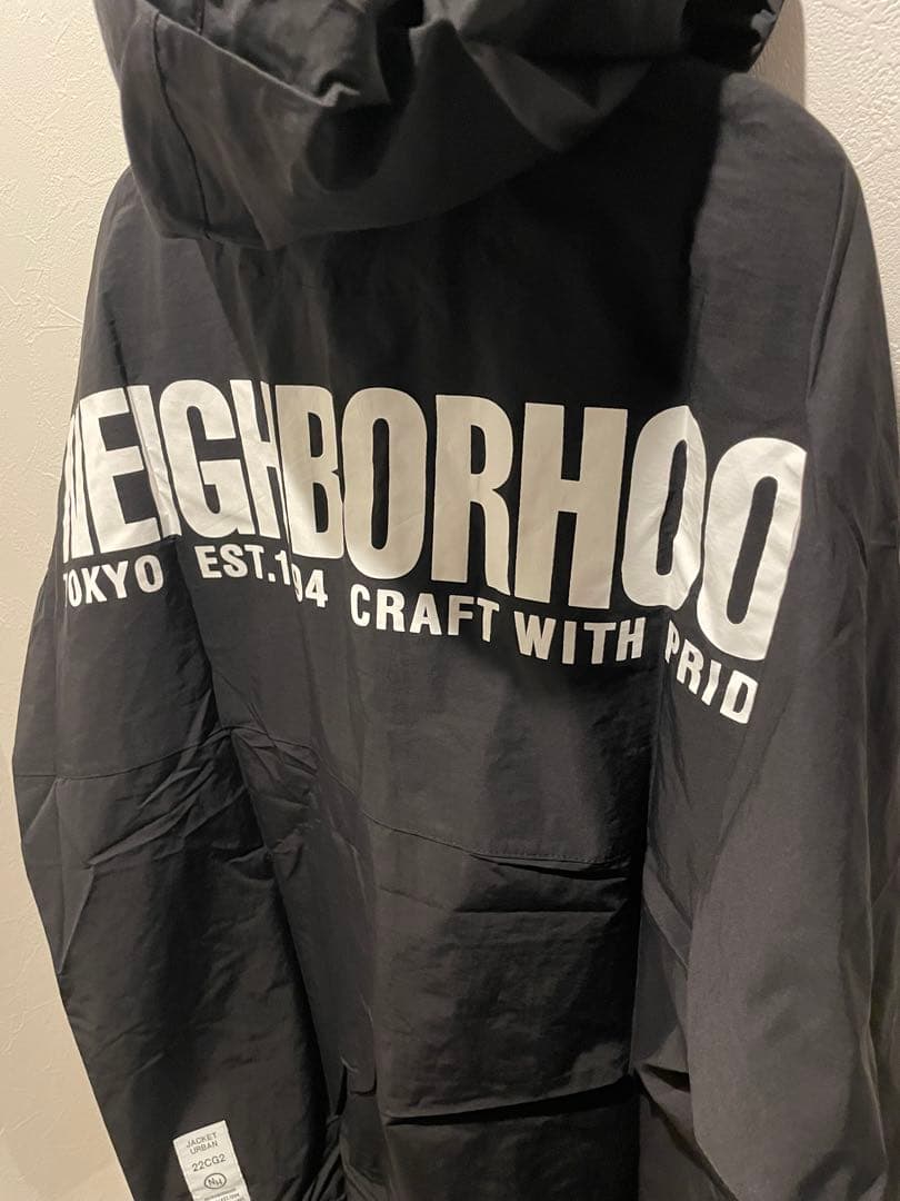 NEIGHBORHOOD ブラック ナイロンジャケットLサイズ