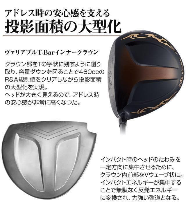 【ヘッドのみ】限定50個生産★45Yアップ超高反発! ワイルドマキシマックス