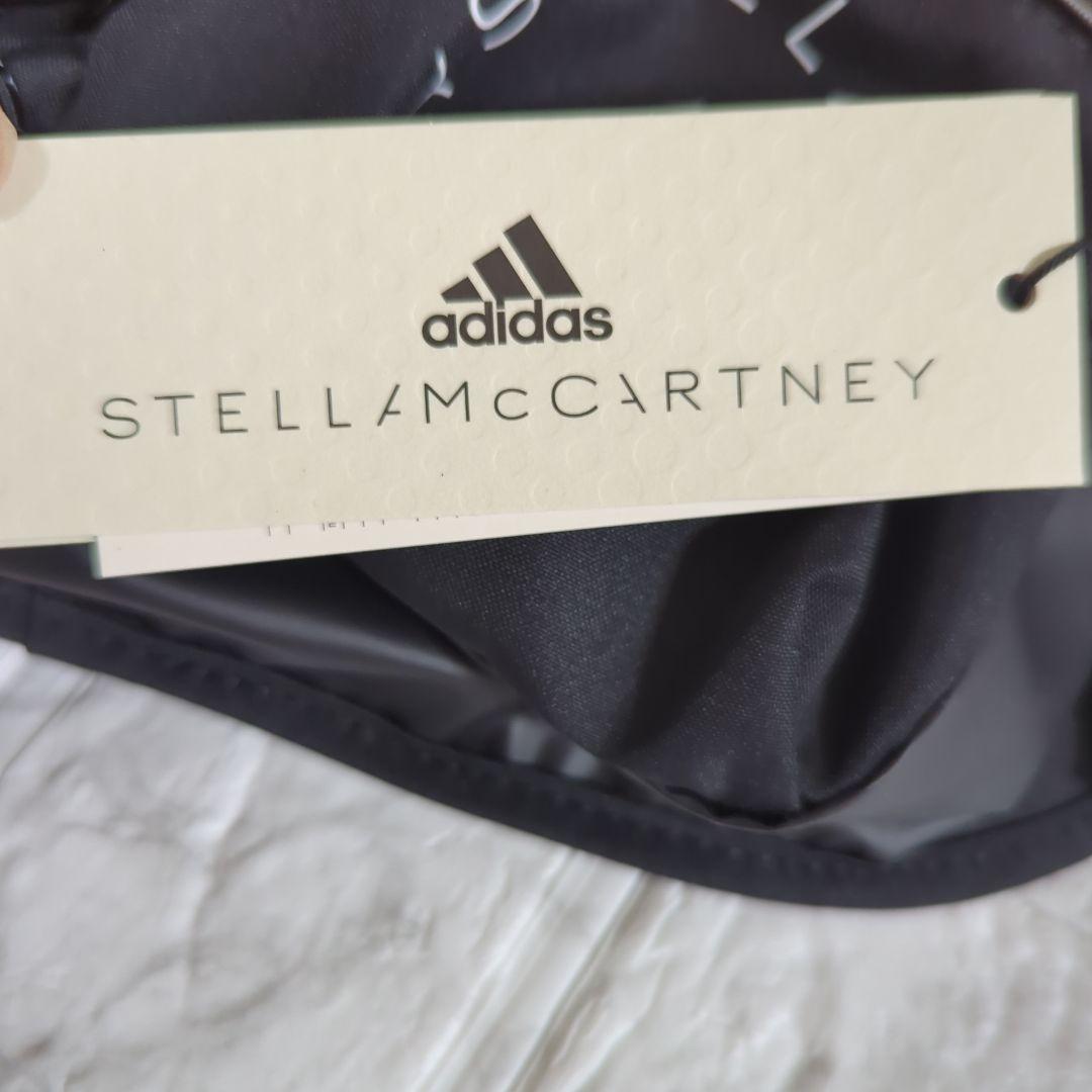 新品未使用　ロゴプリントバムバッグ　黒　ポシェット