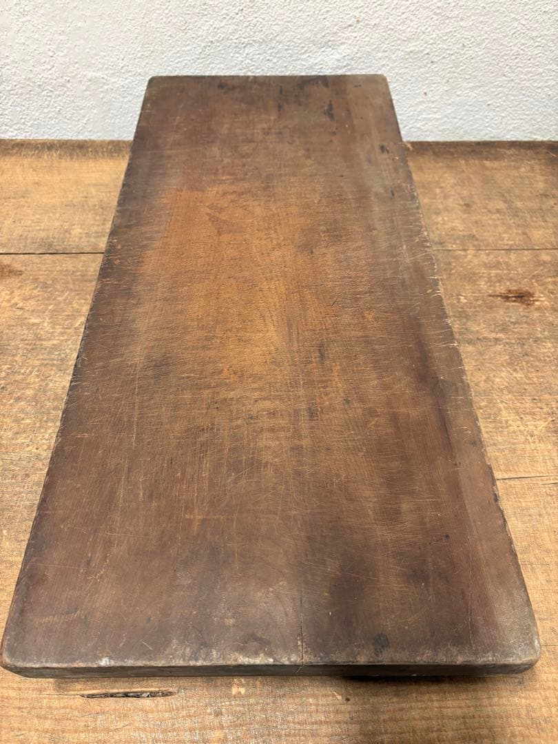 アンティーク　まな板　展示台　店舗什器