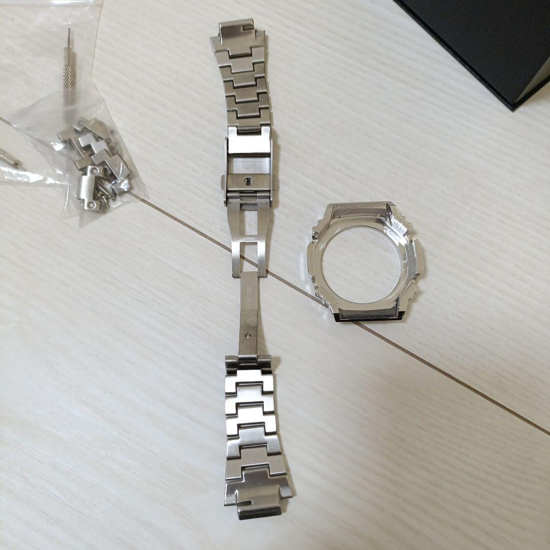 G-SHOCK GA-B2100 Bluetooth メタルバンド付き