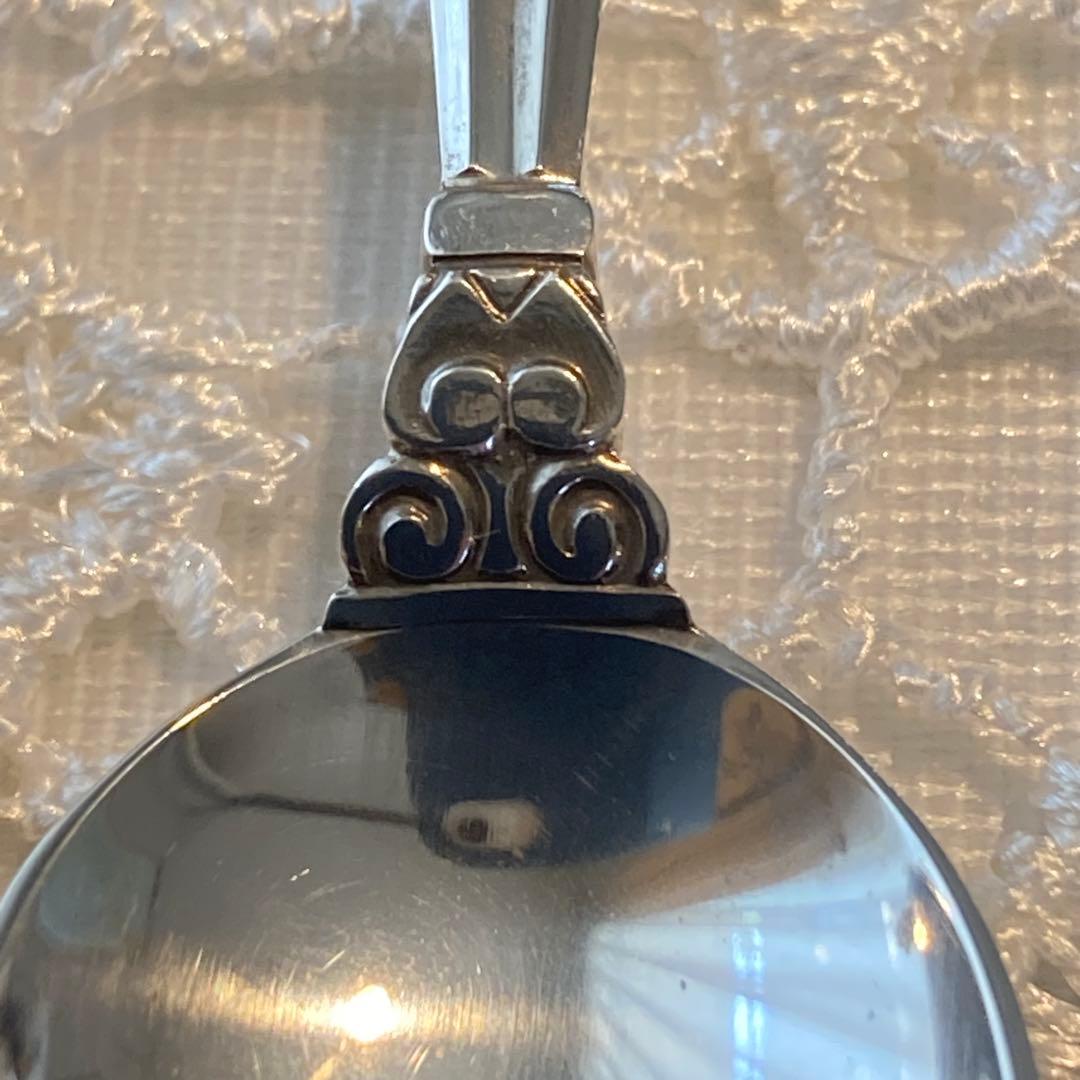 14 ジョージジェンセン　エコーン　モカスプーン6本セット