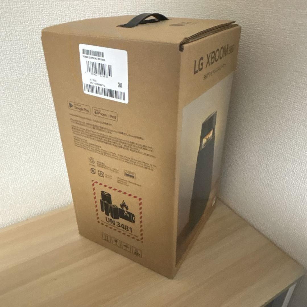 【未使用】LG XO3QBK 360°ワイヤレススピーカー