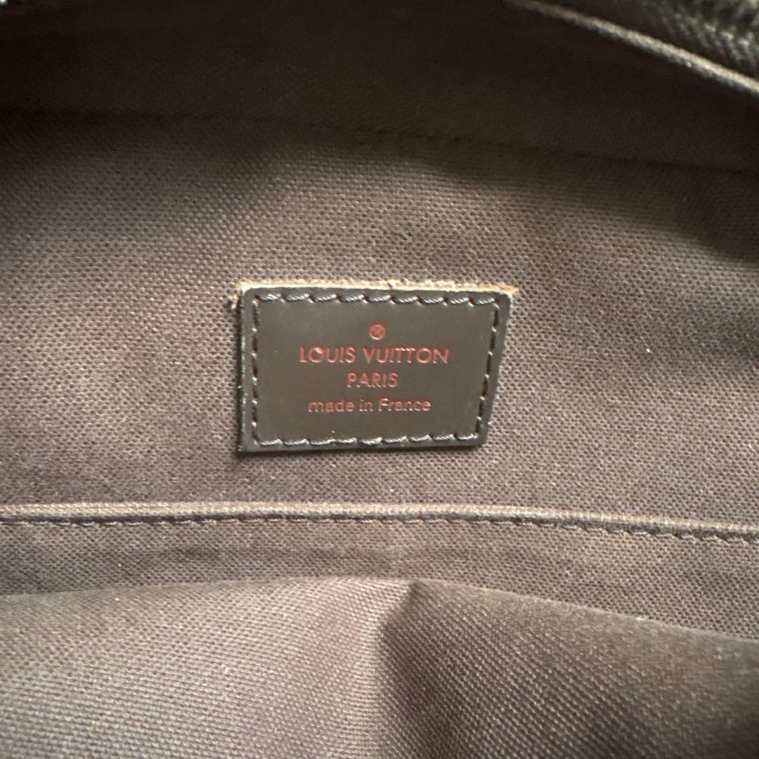 LOUIS VUITTON ダミエ エベヌ オラフ ショルダーバッグ