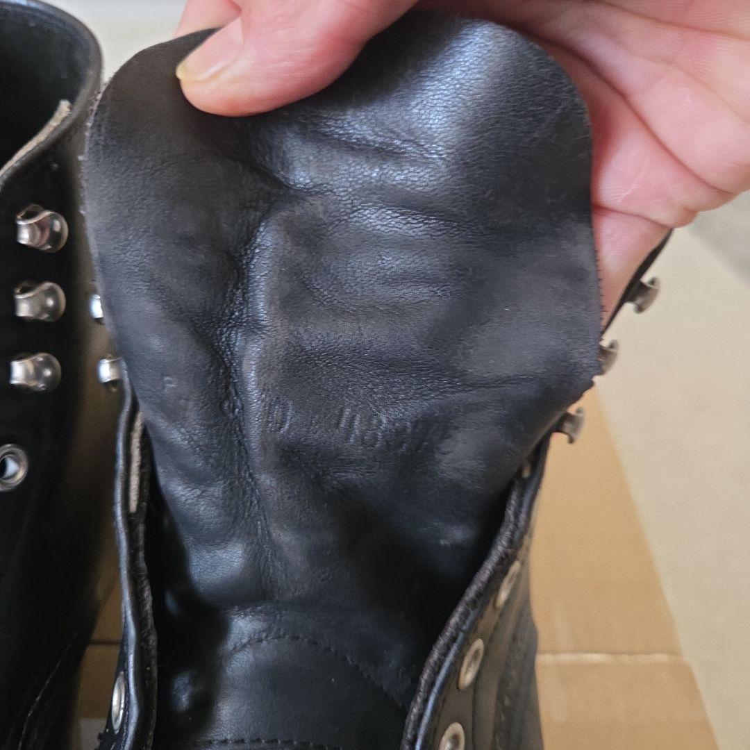 T*h様 レッドウィング　アイリッシュセッター　黒　8½D 犬タグ