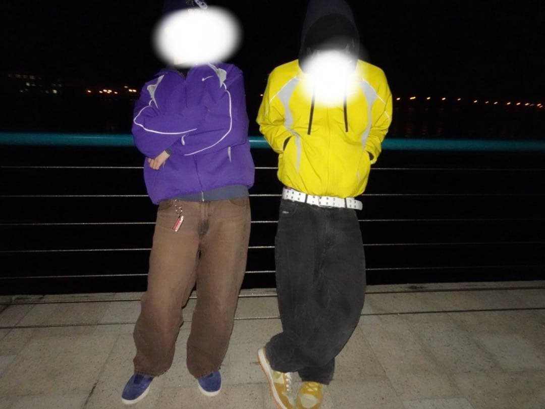 Nike ×supreme ナイロンジャケット かつきくん着用‼️即日発送‼️