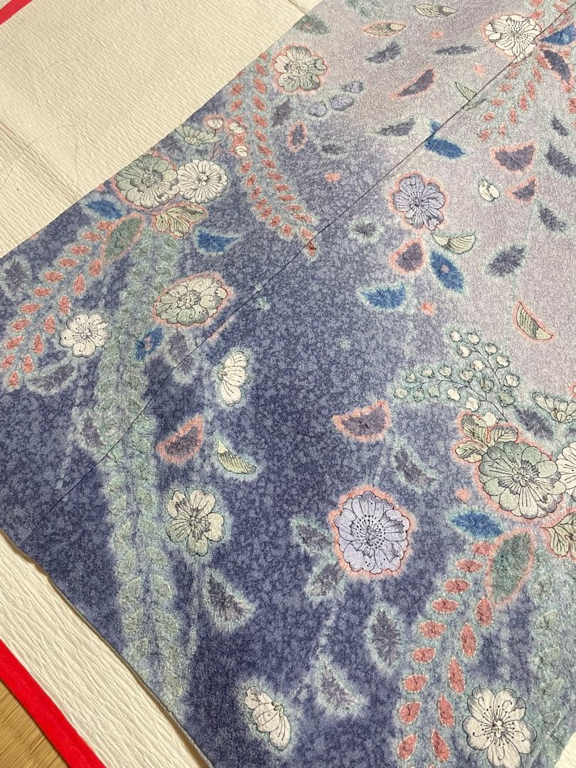 訪問着フルセット　辻ヶ花　絞り　正絹　結婚式　ぼかし